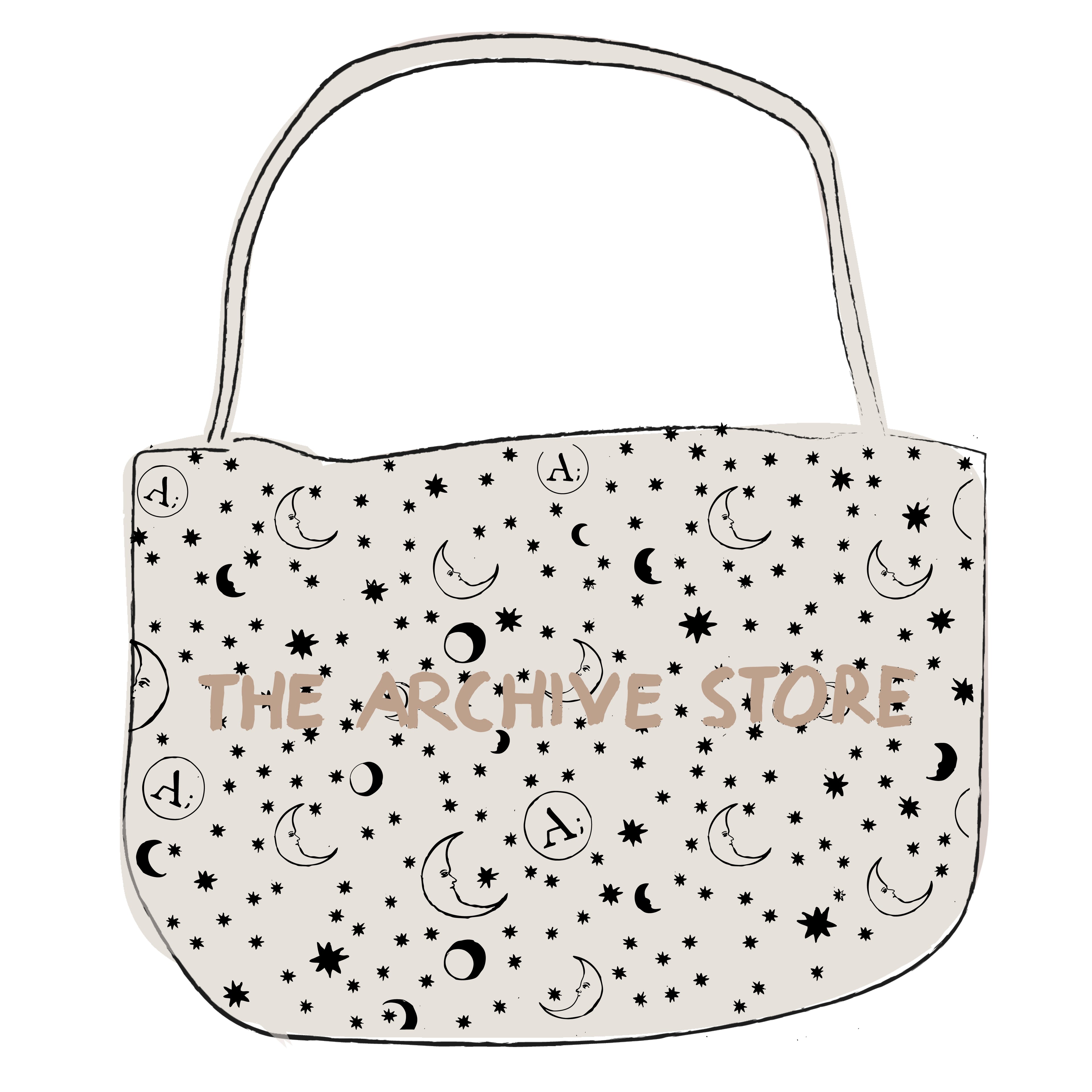 Iconic Canvas Bag Bonjour by The Archive Store