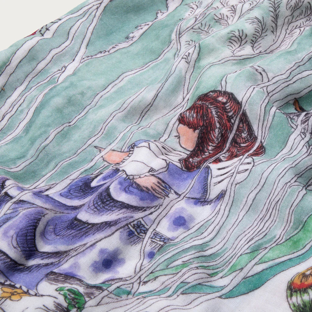 The Pond Dance Reversible Baby Swaddle