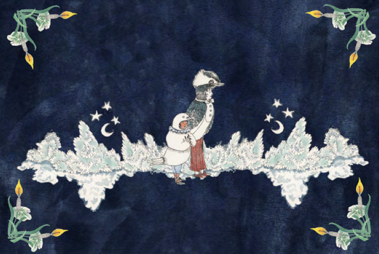 Reversible Pillow Cover The Water Mirror - BirdHumans