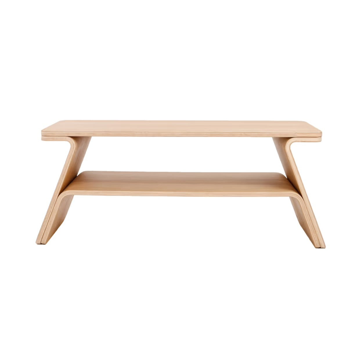 Natural Wooden Bench for Kids
