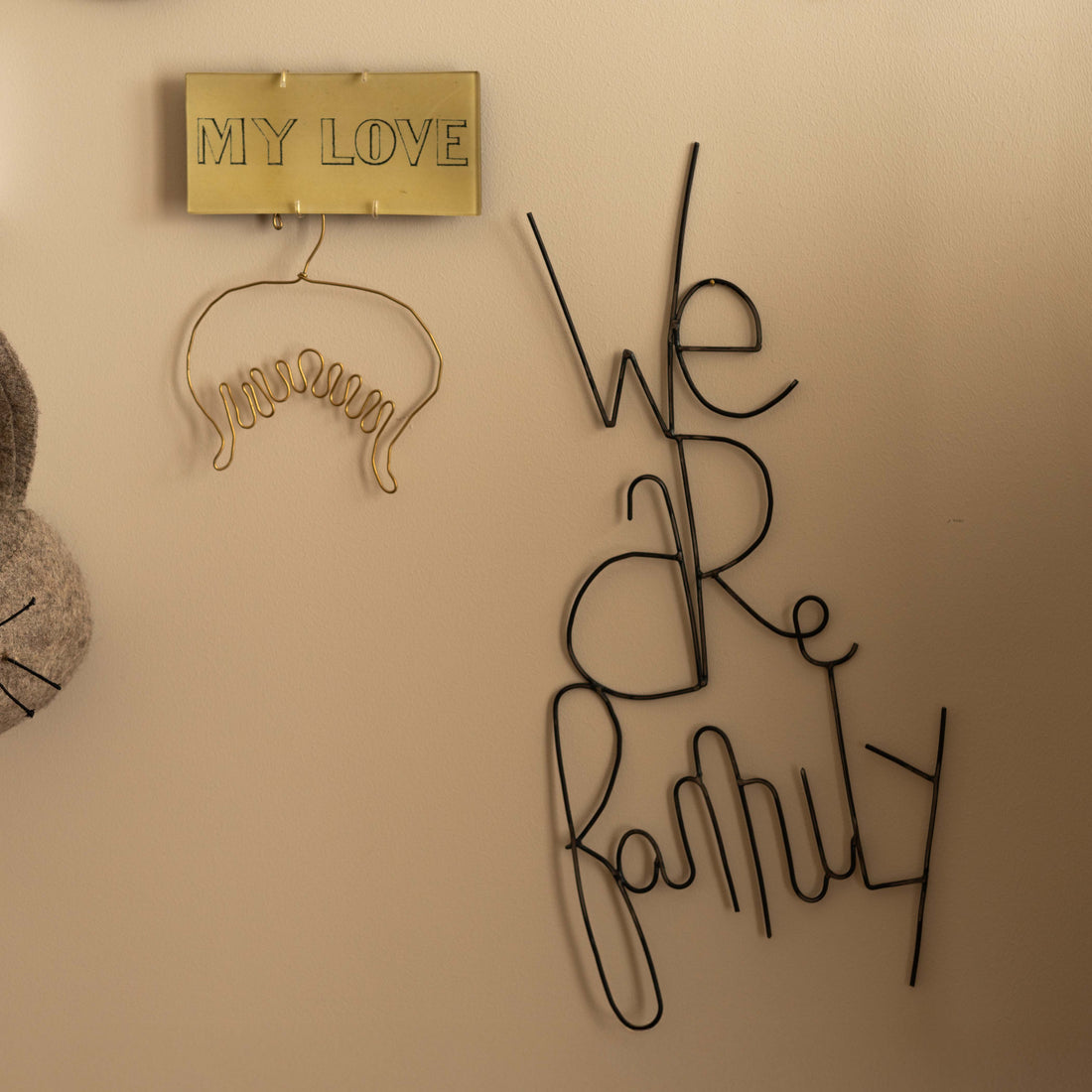 We Are Family Wire Word