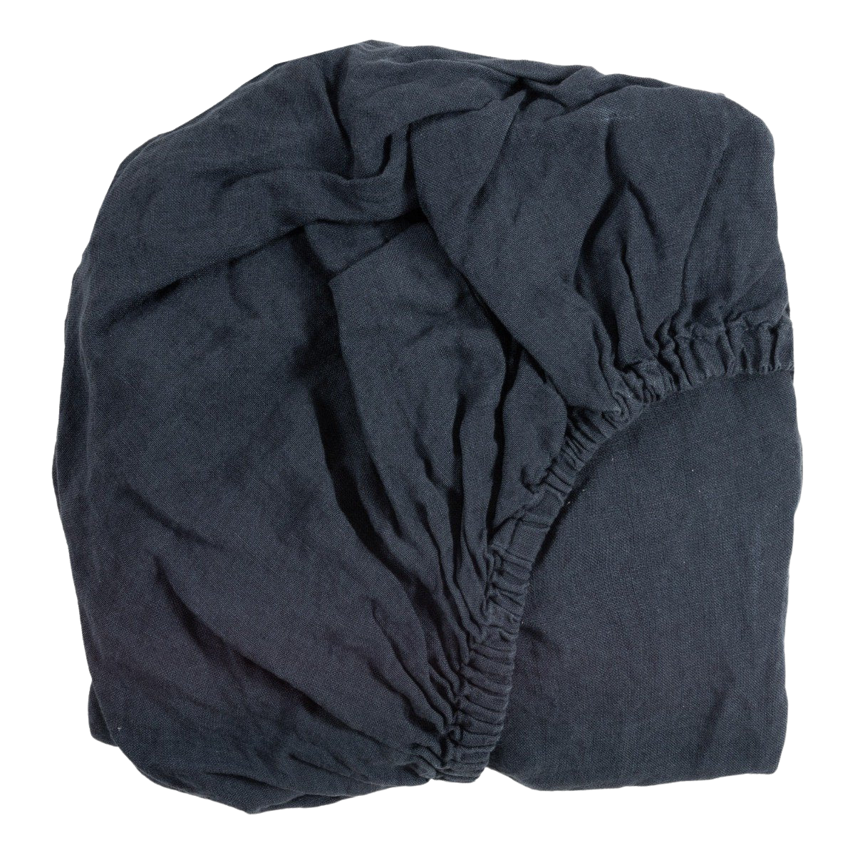 Linen Changing Pad Cover Off Black