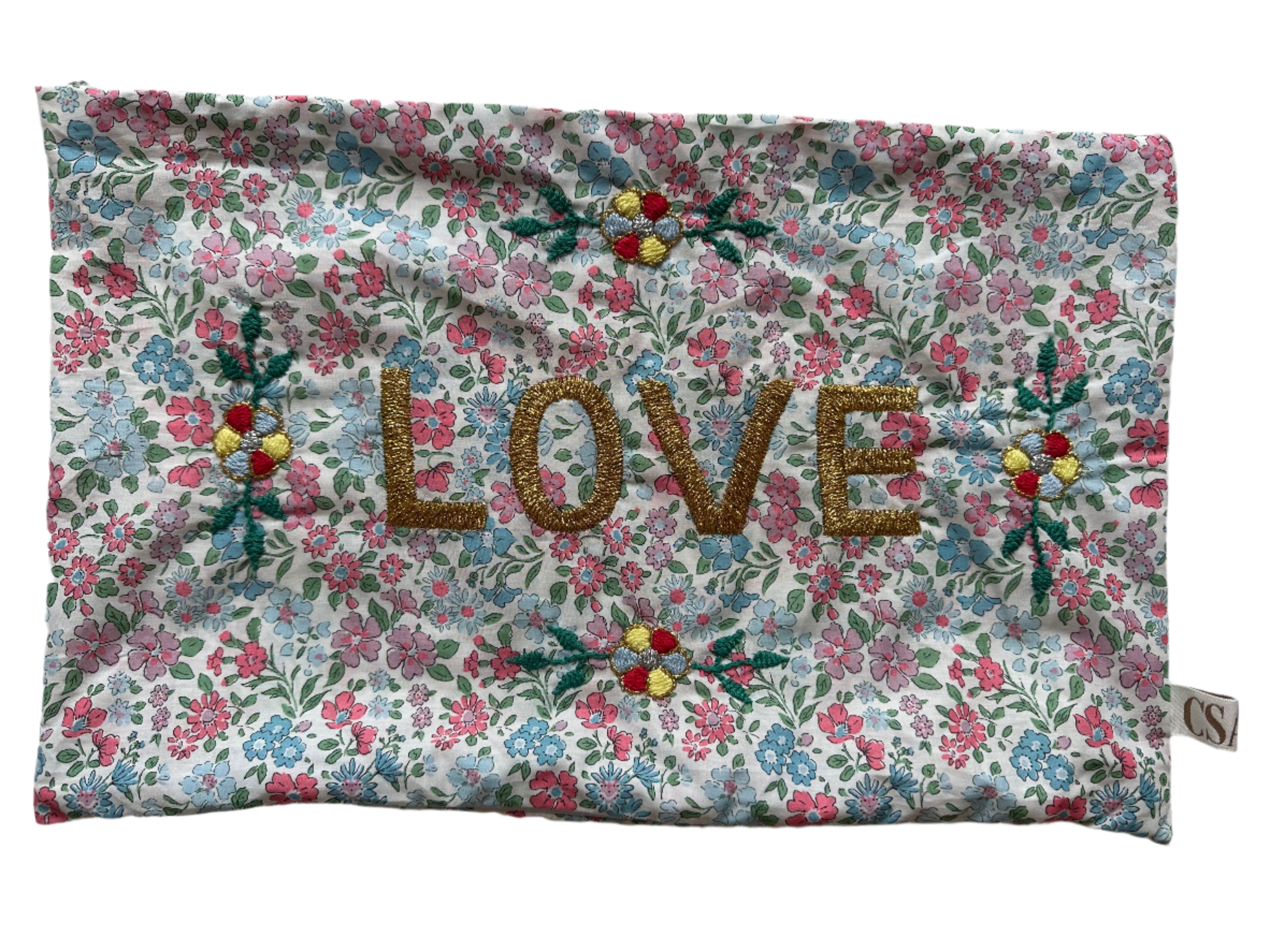 Mini Cushion Love Pastel Field