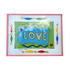 Colorful drawing of &