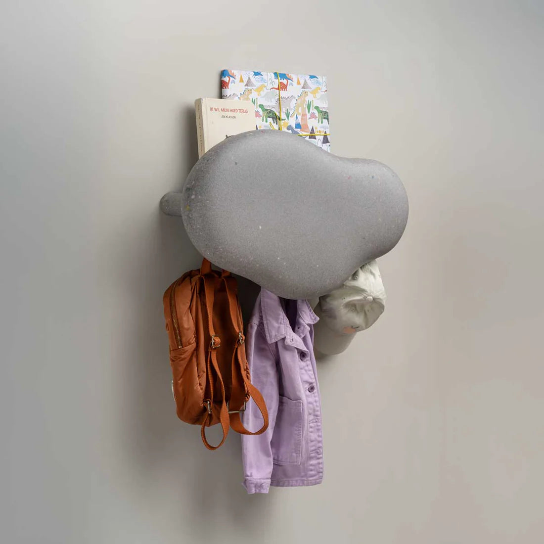 Marine Coat Rack Stony Grey