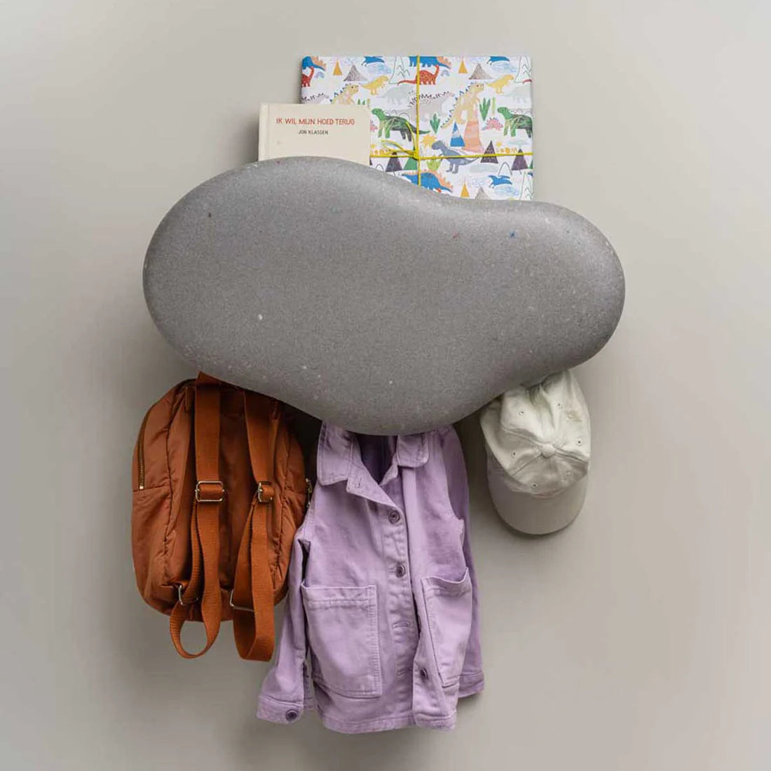 Marine Coat Rack Stony Grey
