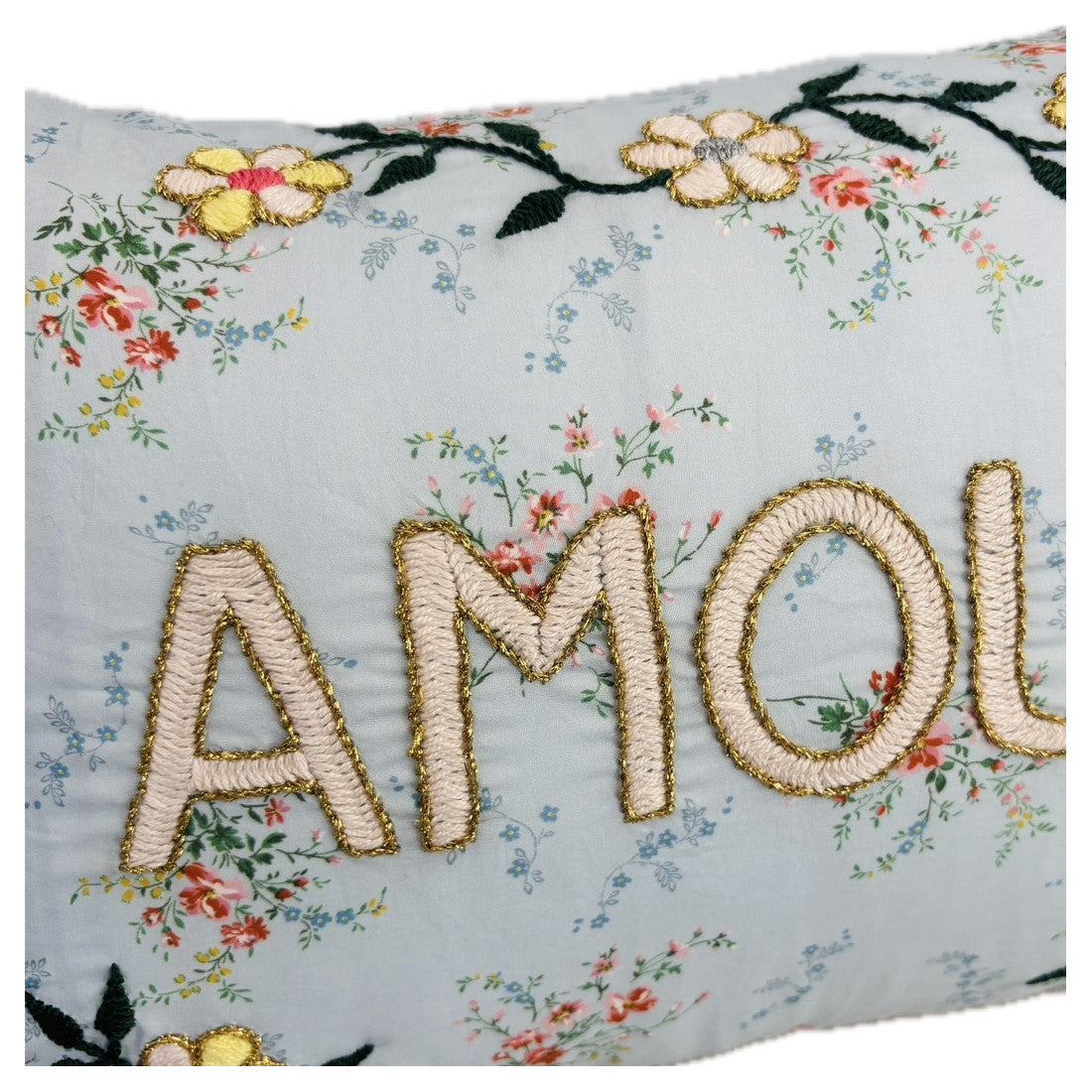 Amour Kussen Licht Blauw