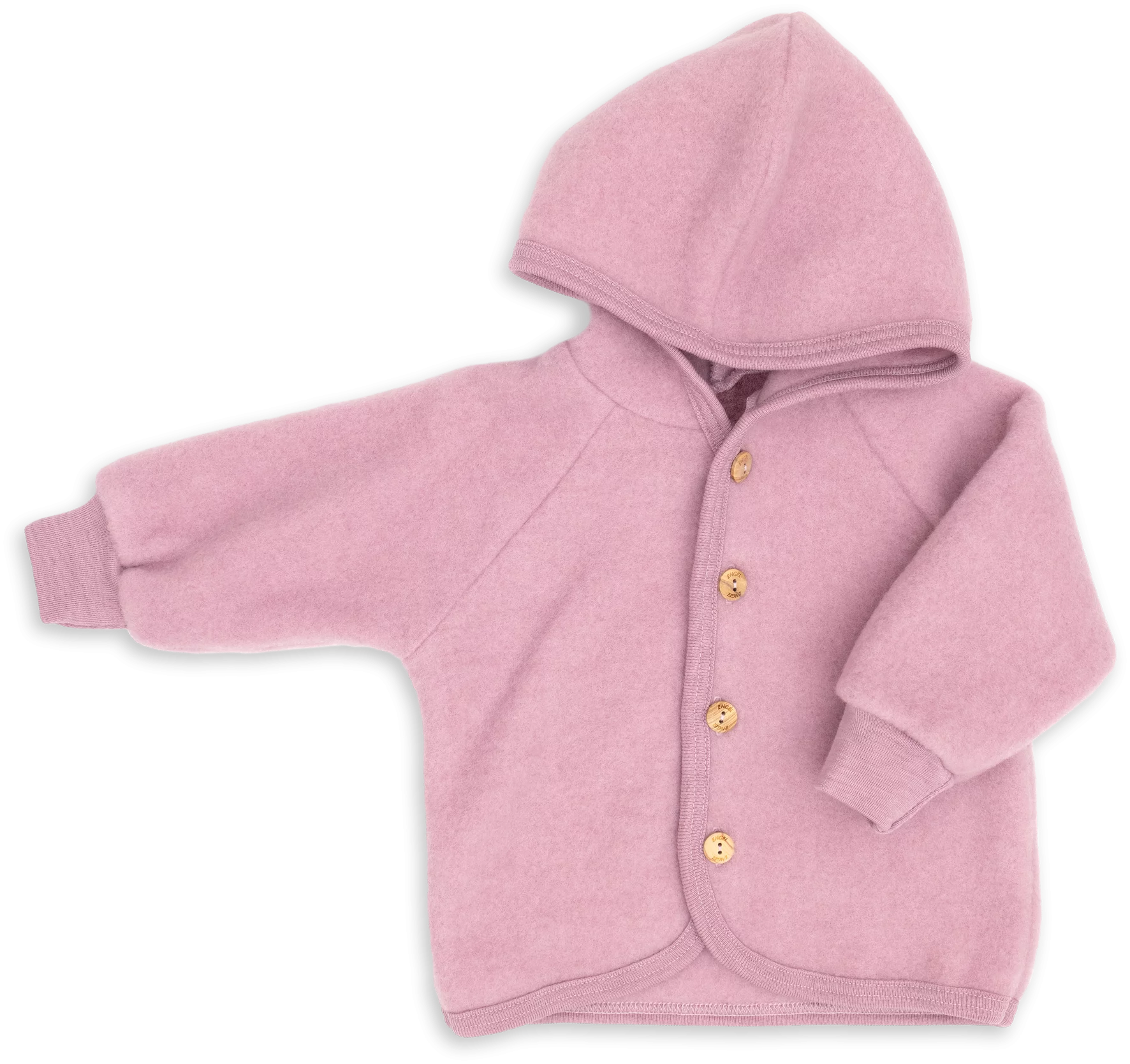 Wool Baby Jacket Rosewood
