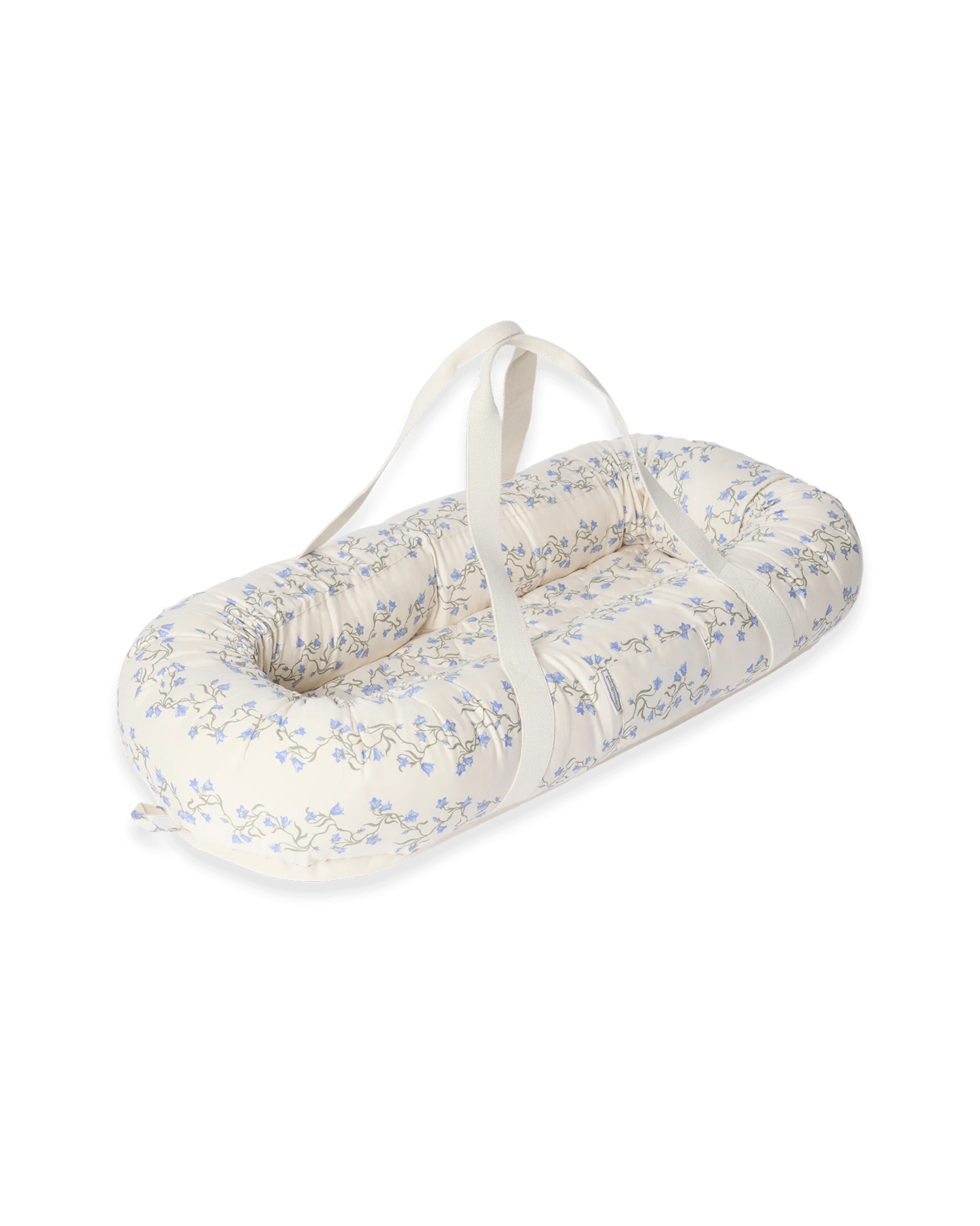 Babynest Bell Flower, organisch katoen | Draagbaar & verstelbaar