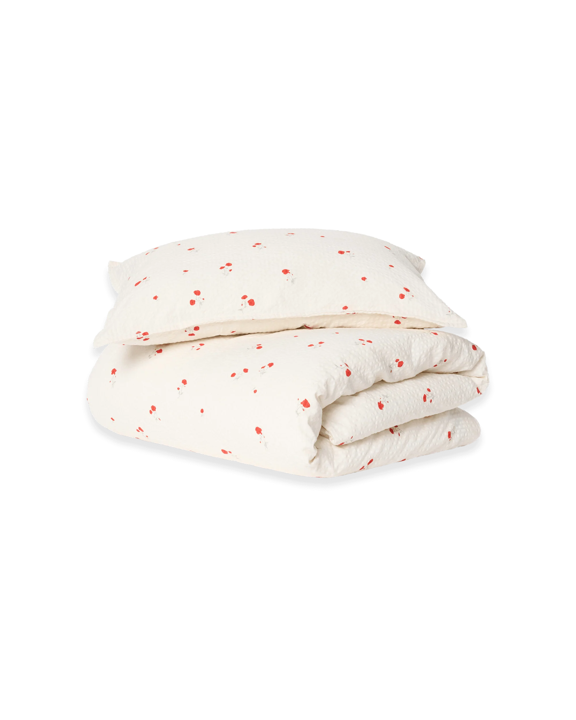 Dekbedovertrekset Seersucker Poppy