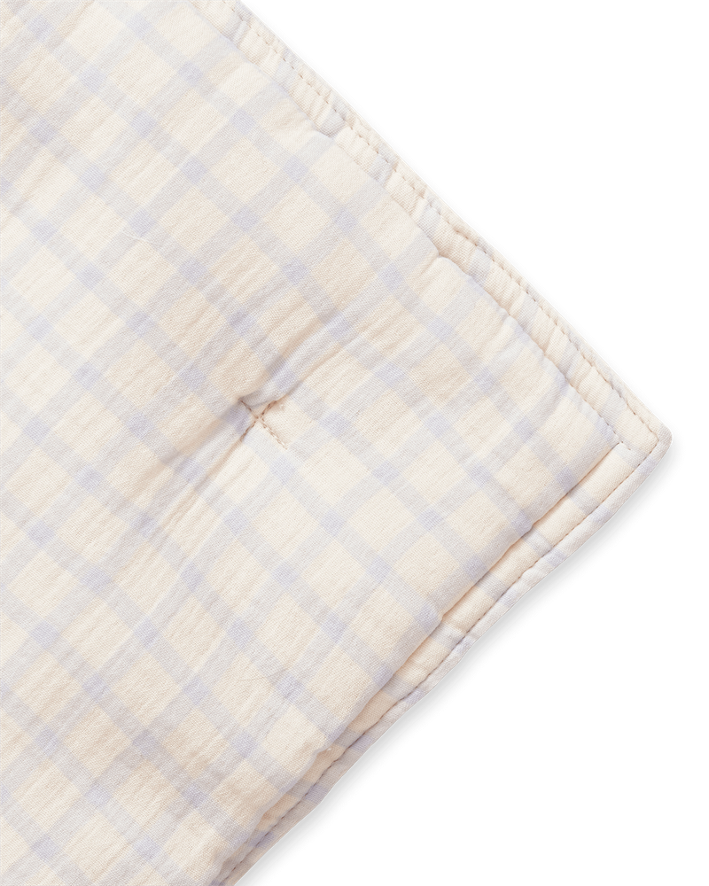 Filled Blanket Gingham Sky