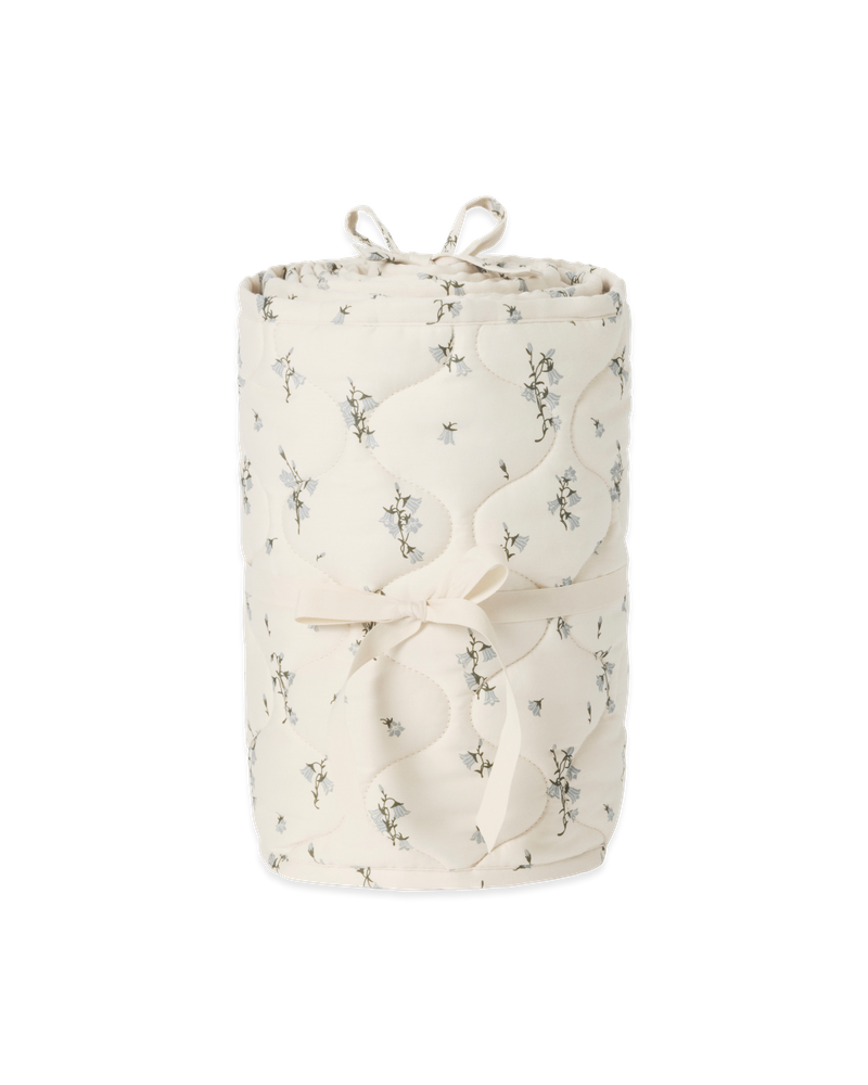 Satijnen gewatteerde Bumper Blueberry