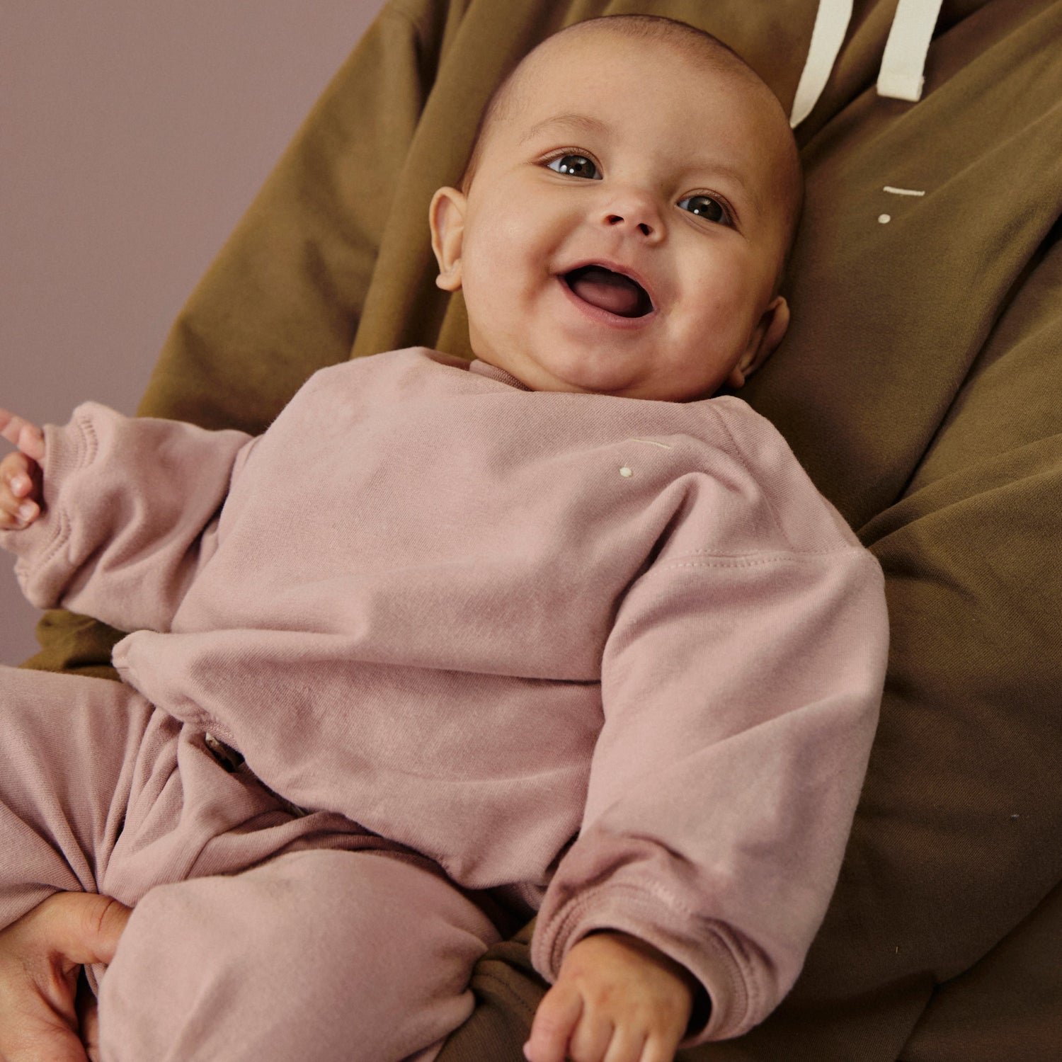Oversized trui Faded Pink