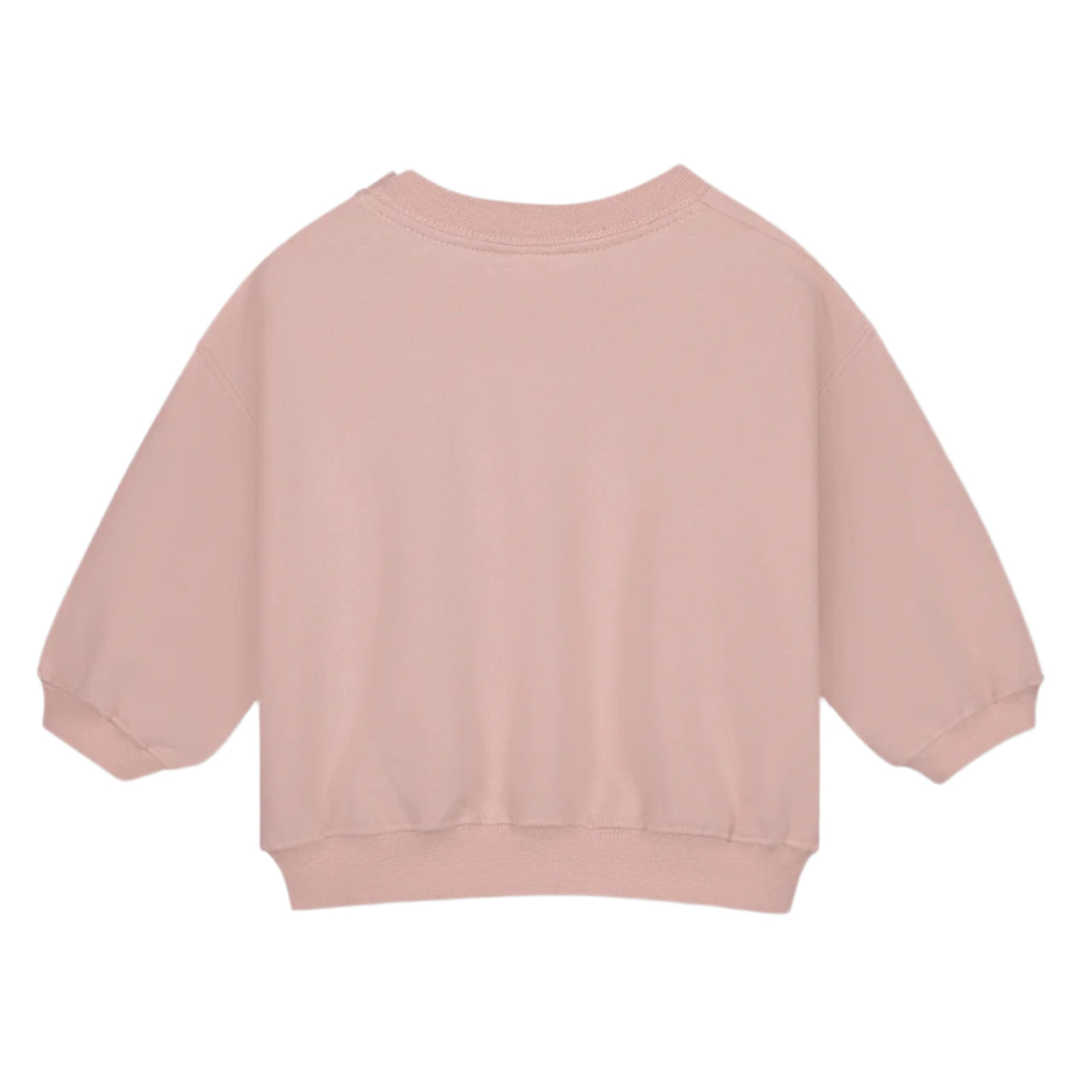 Dropped Shoulder Sweater Faded Pink
