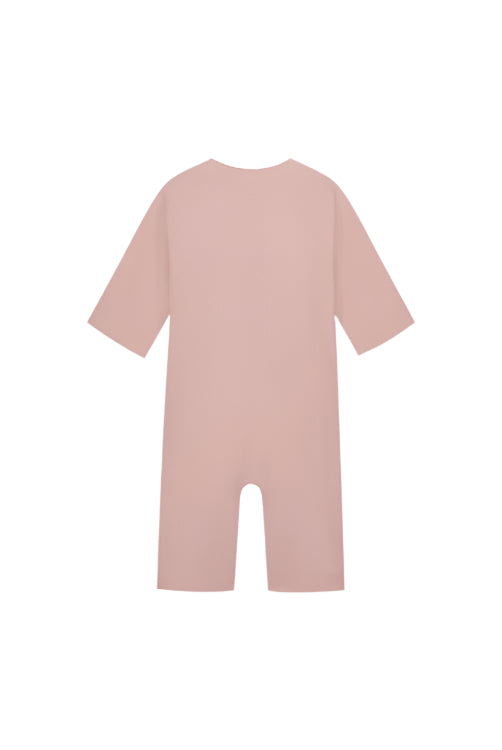 Baby Suit With Snaps Faded Pink
