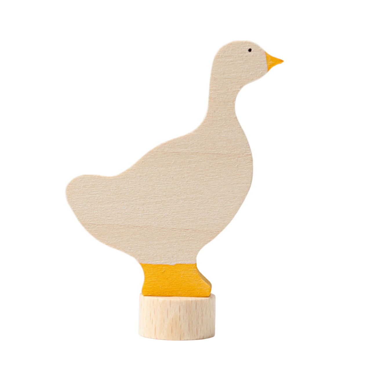 Wooden goose toy