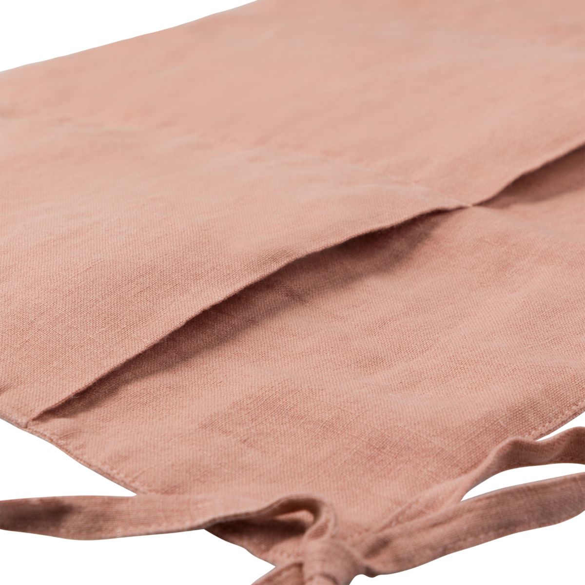 Linen Bed Pocket Cinnamon