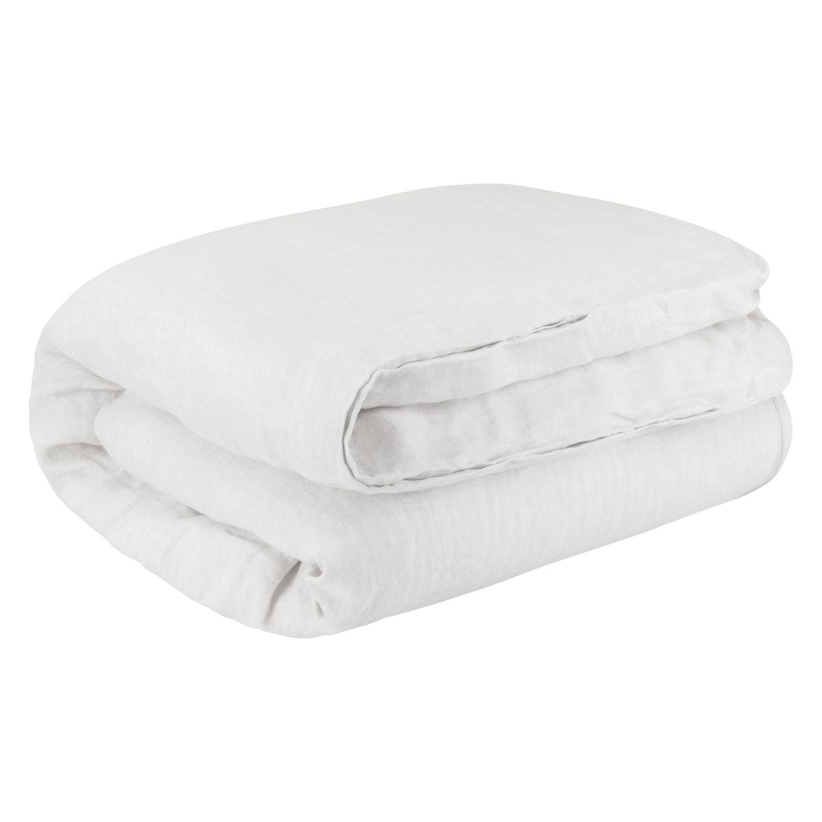 Linen Duvet Cover Blanc