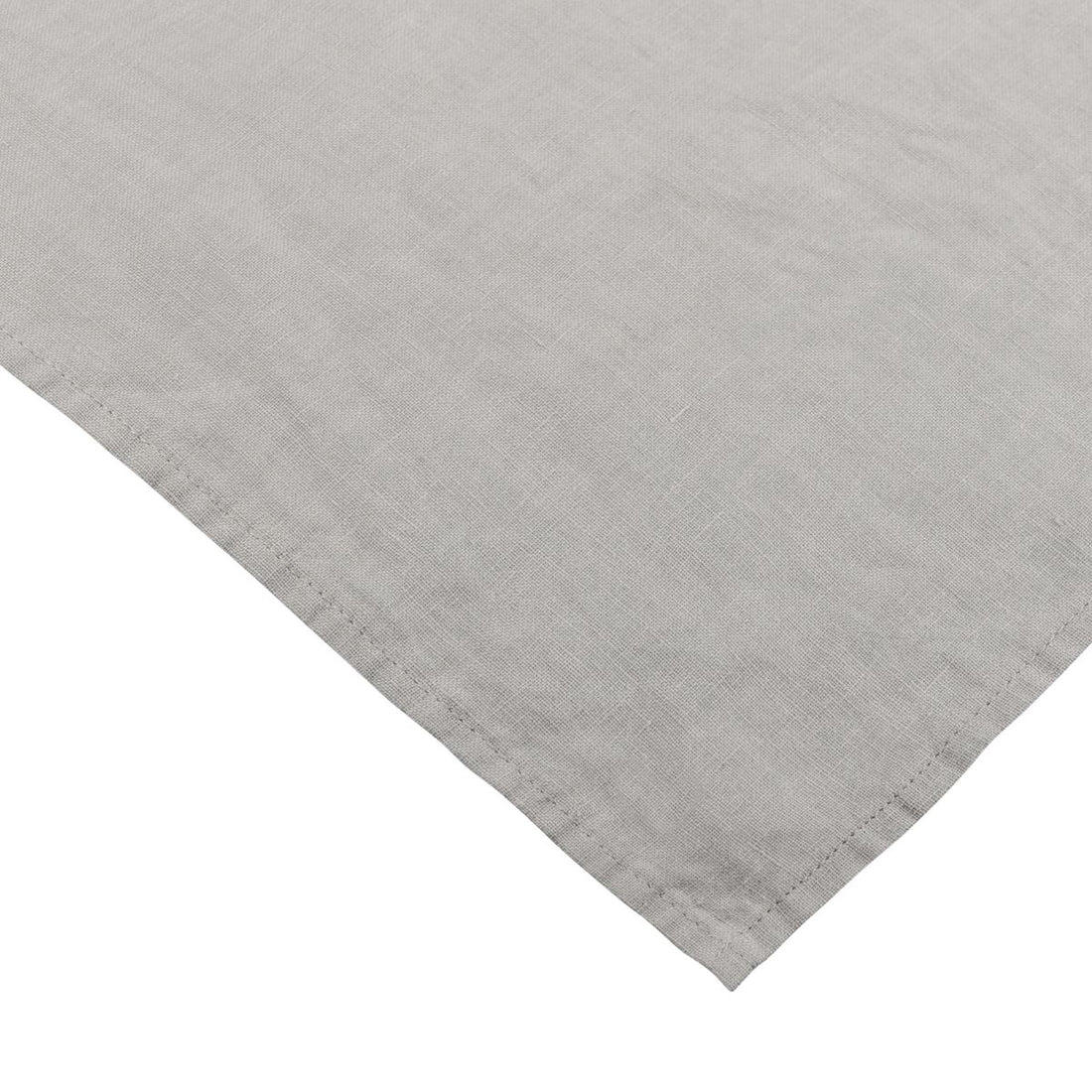 Linen Flat Sheet French Grey