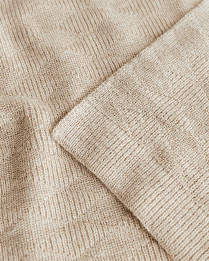 Herbie Merino Blanket Ecru