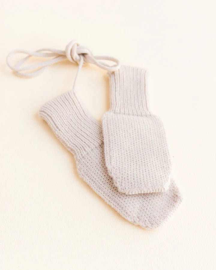 Merinowol Baby Wantjes Off White