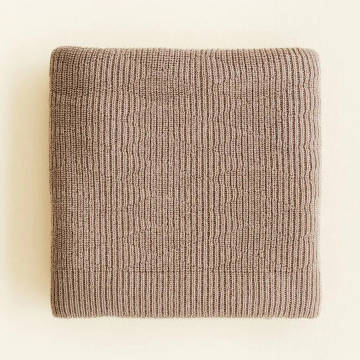 Herbie Merino Blanket Taupe