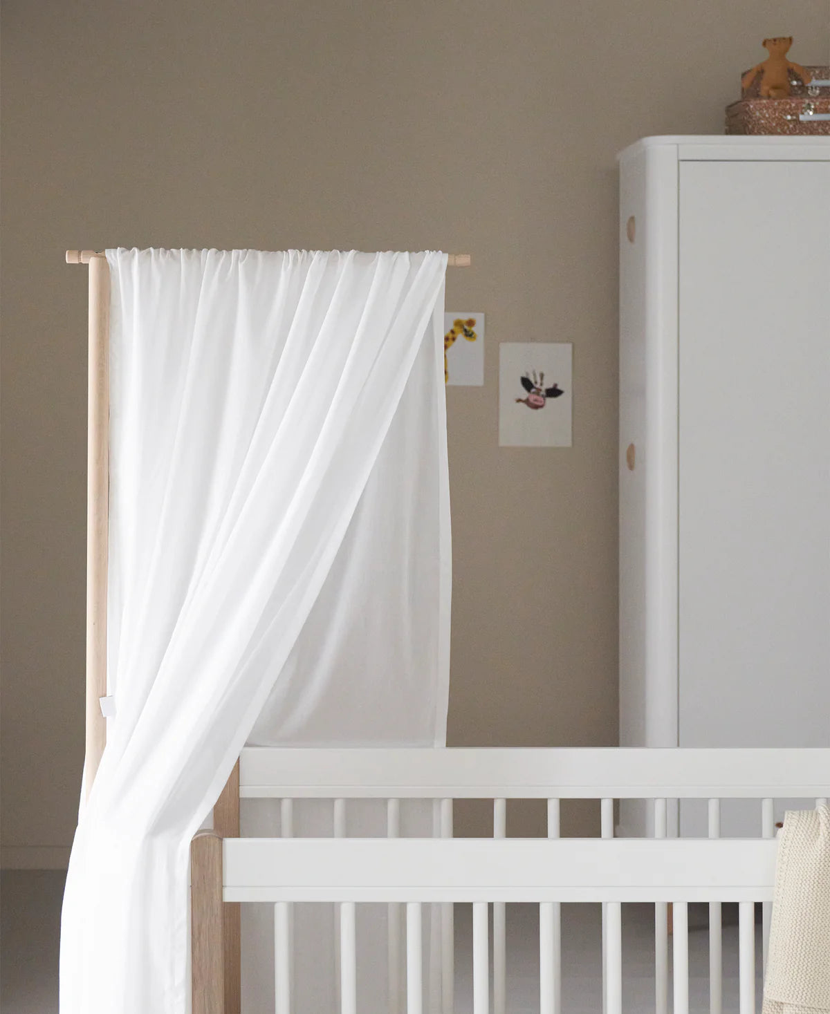 Mini+ Basic Bed Canopy White | 041492