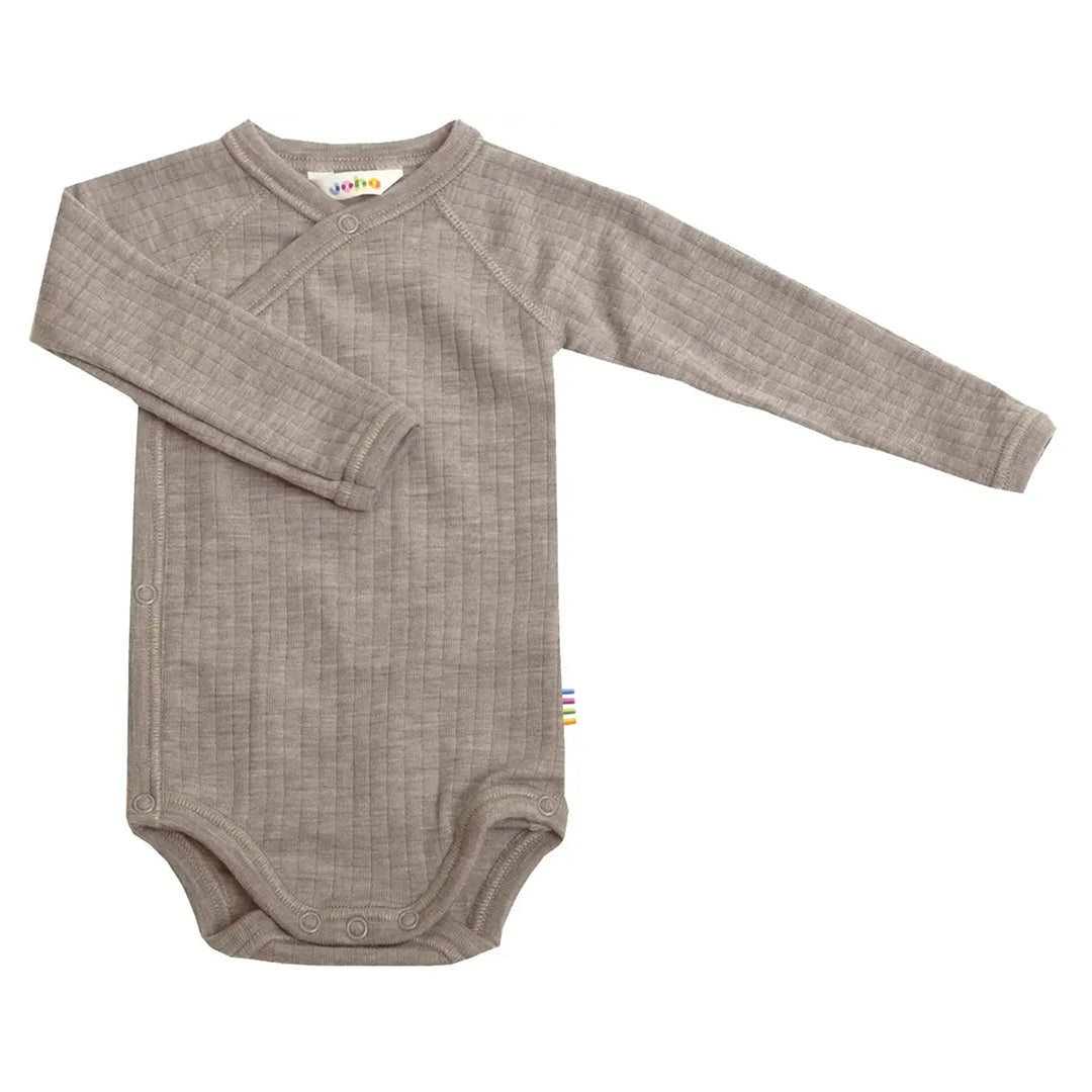 Wollen Overslag Romper Sesame Melange