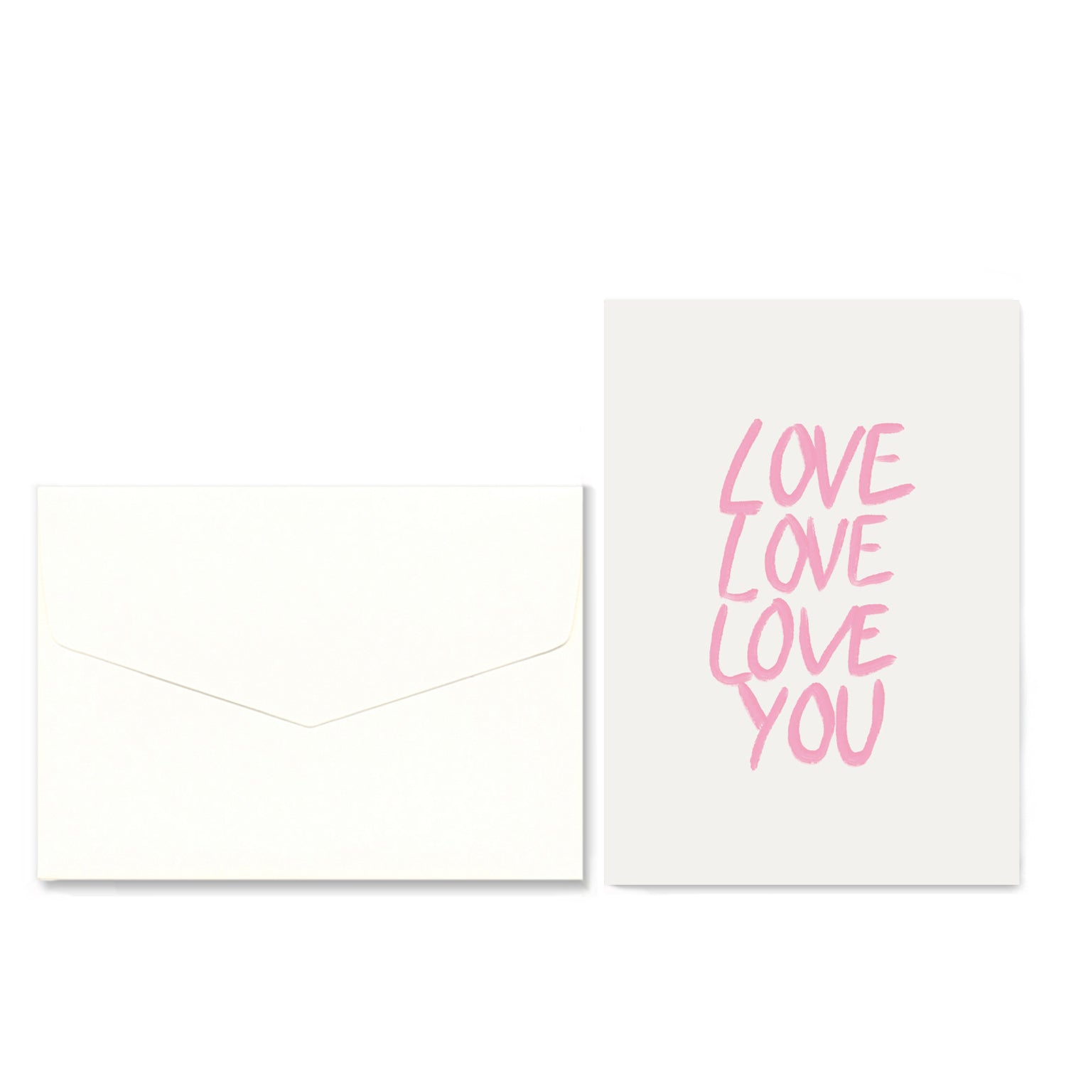 Postcard Love Love Love You