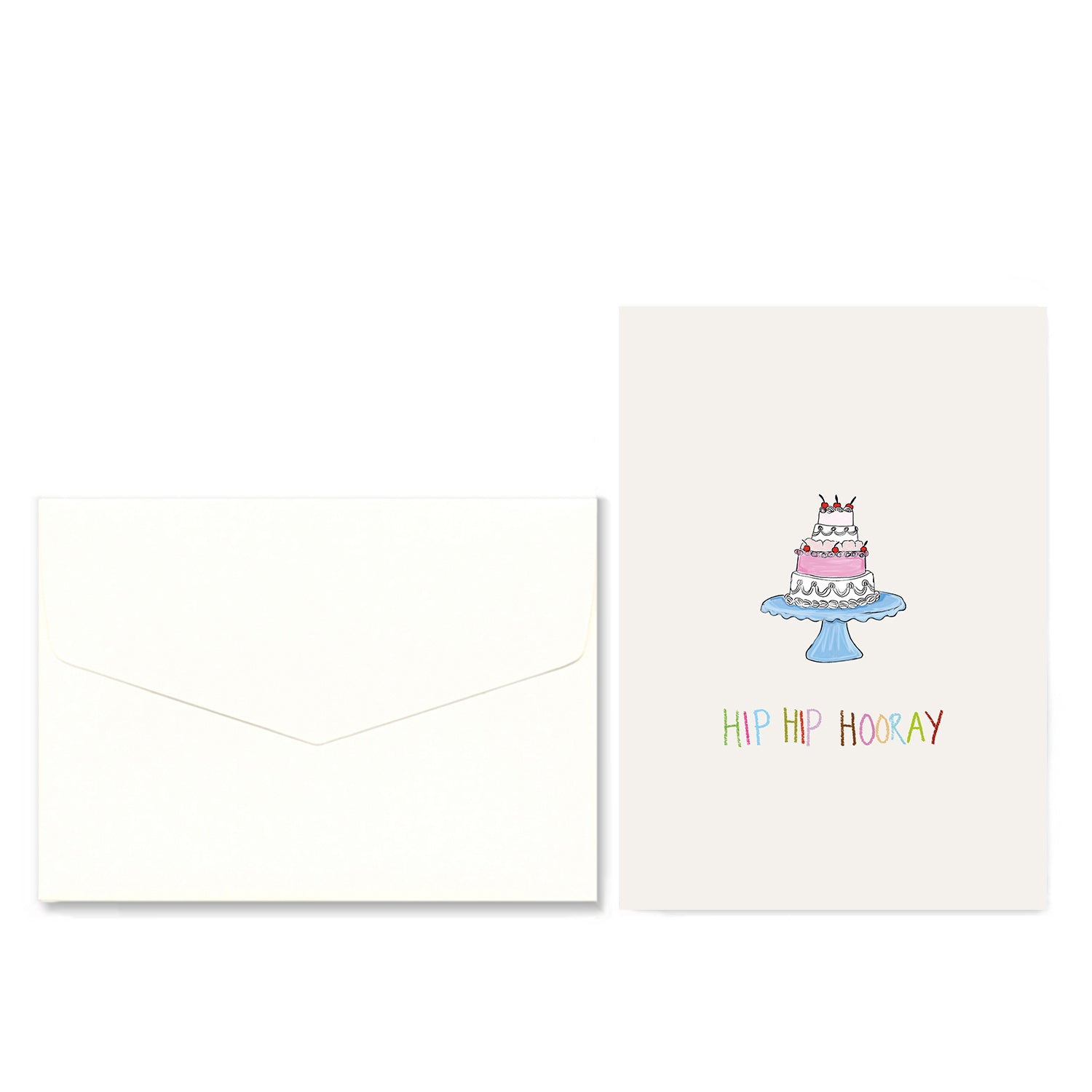 Postcard Hip Hip Hooray