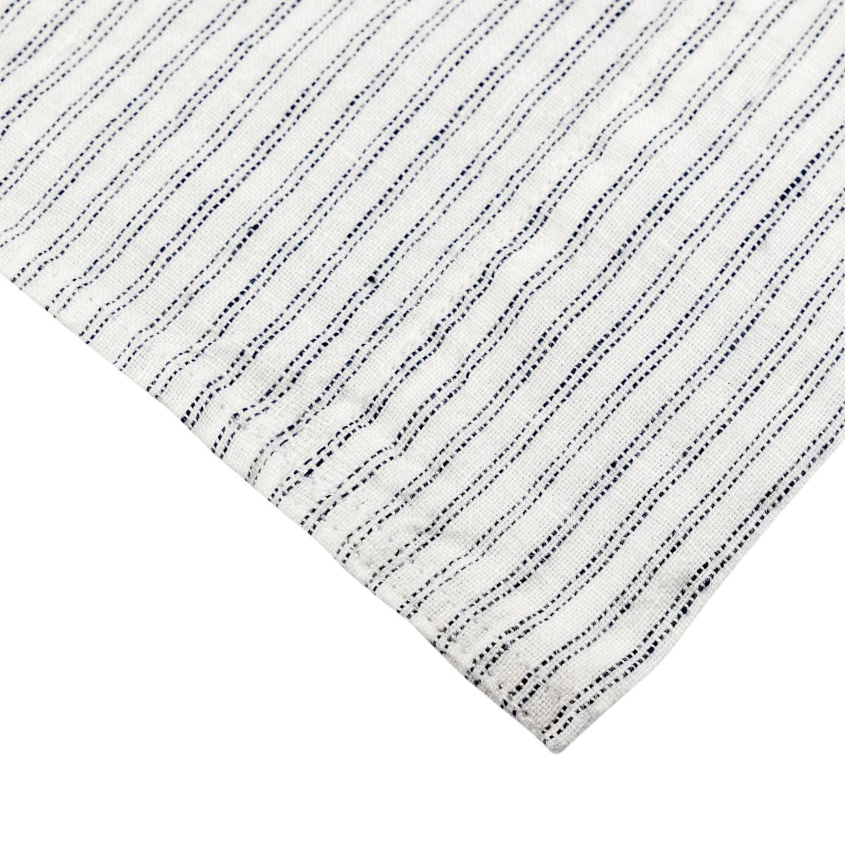 Linen Flat Sheet Pyjama Stripe