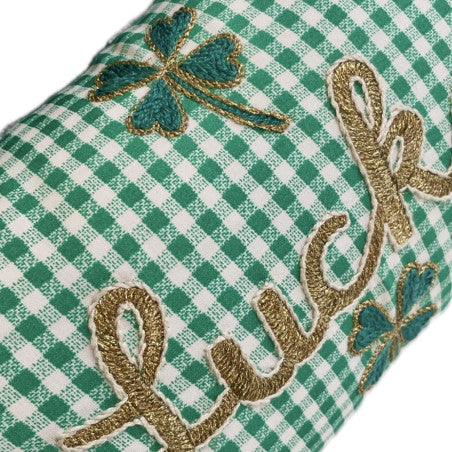 Mini Cushion Lucky Green