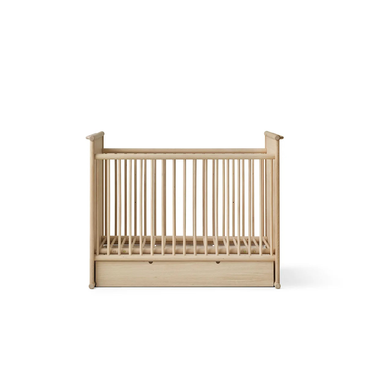 Camp Novel cot bed/bed, 60x120/120x200 cm, oak