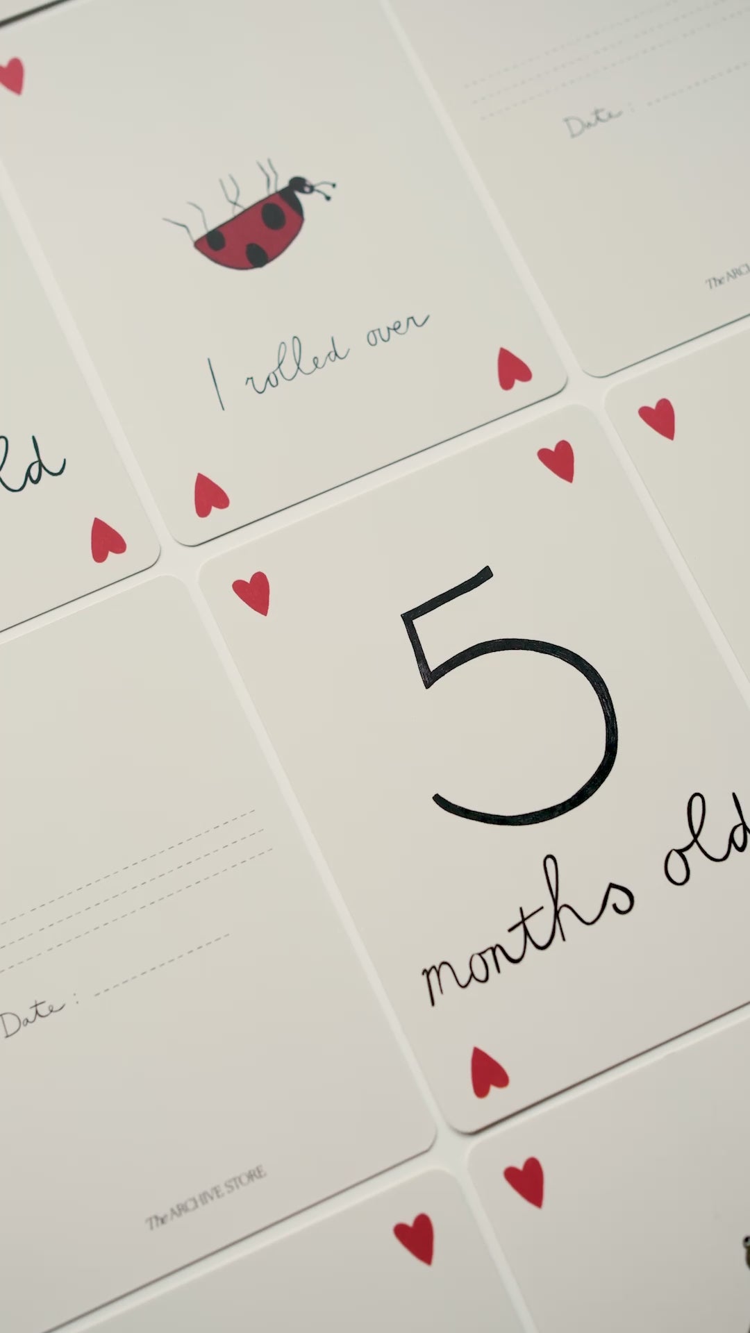 Milestone Cards
