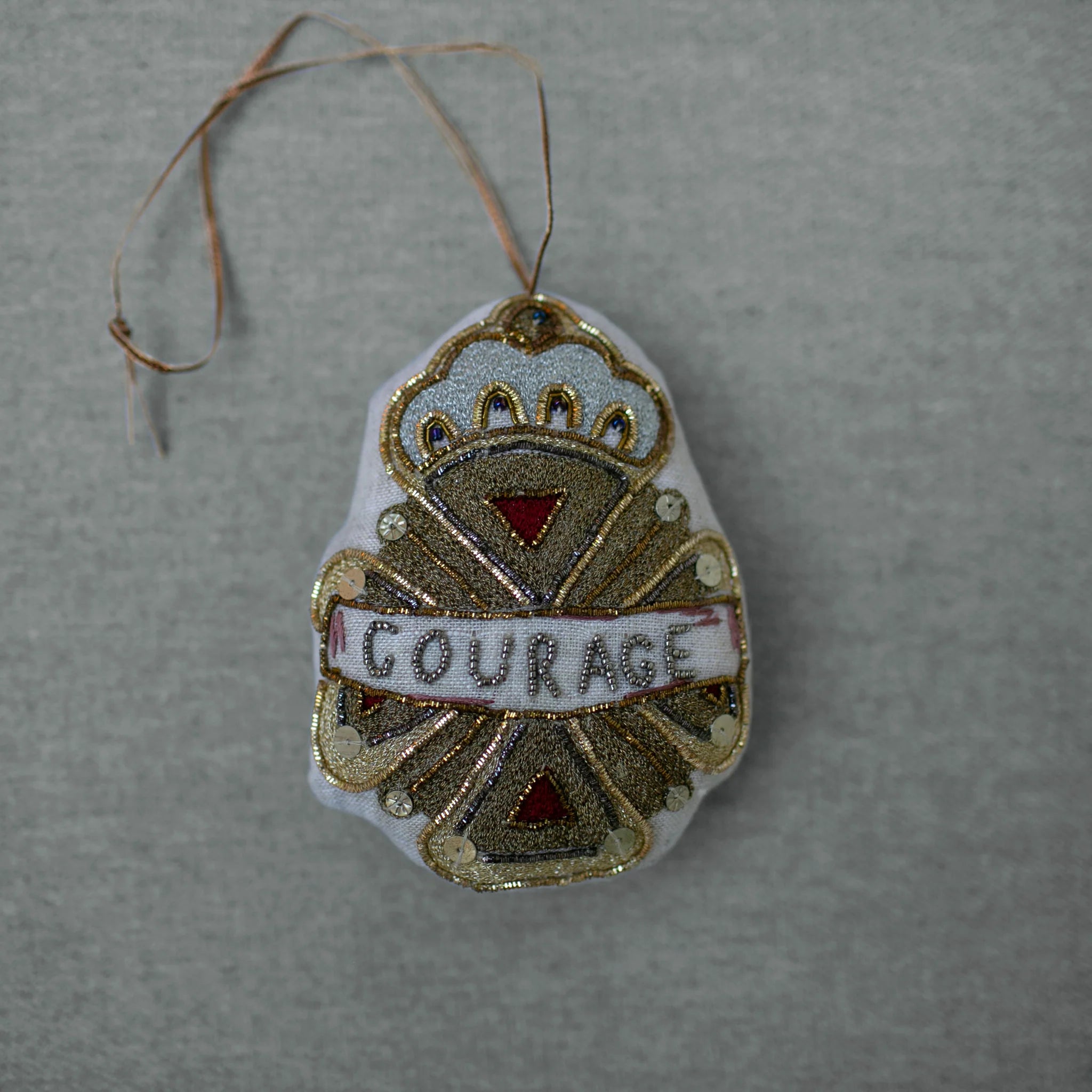 Courage Crest Ornament