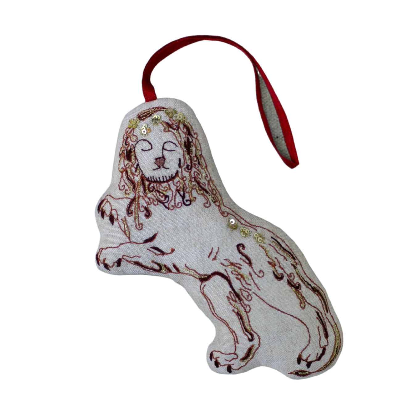 Courageous Lion Token, Ornament