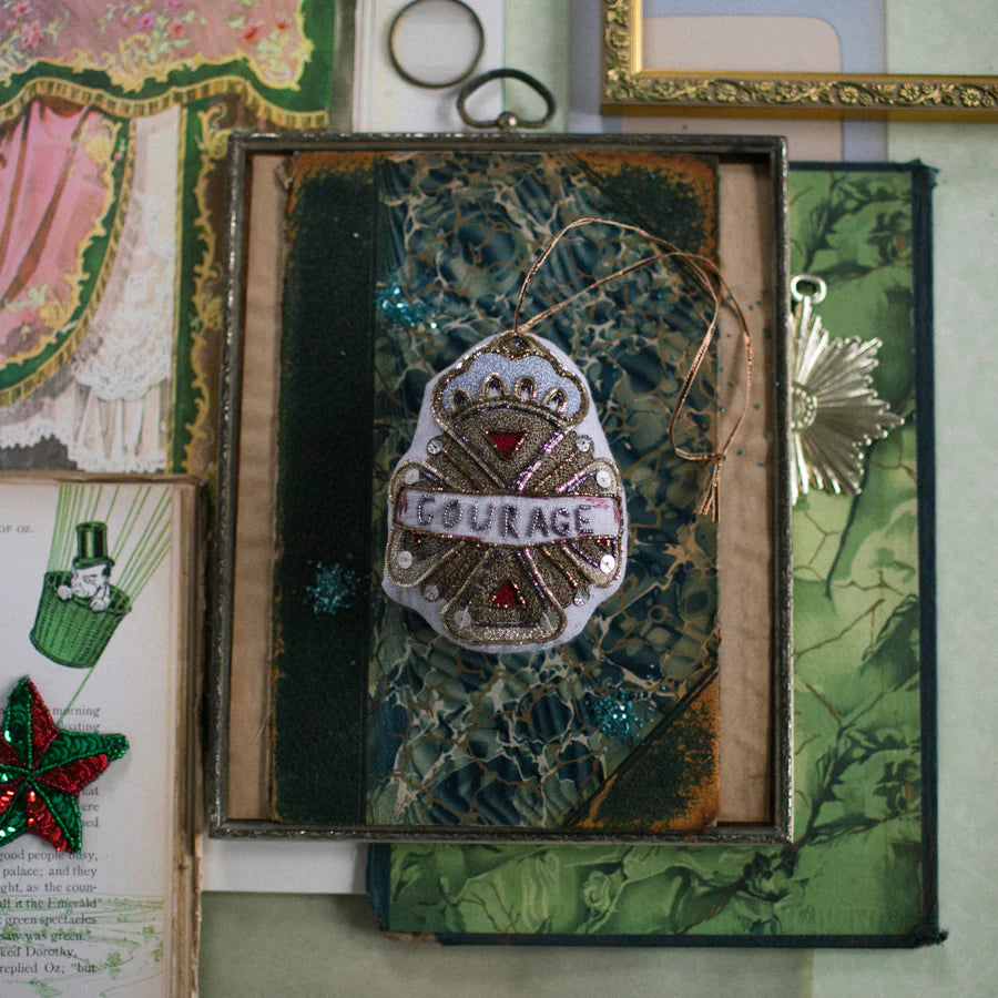 Courage Crest Ornament