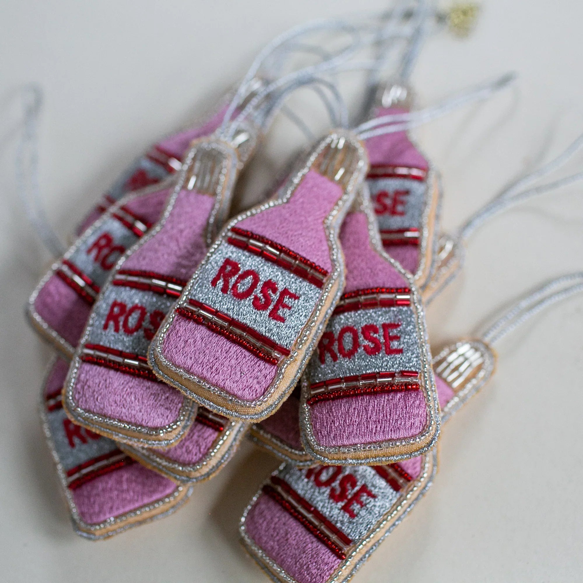 Rose Bottle Ornament