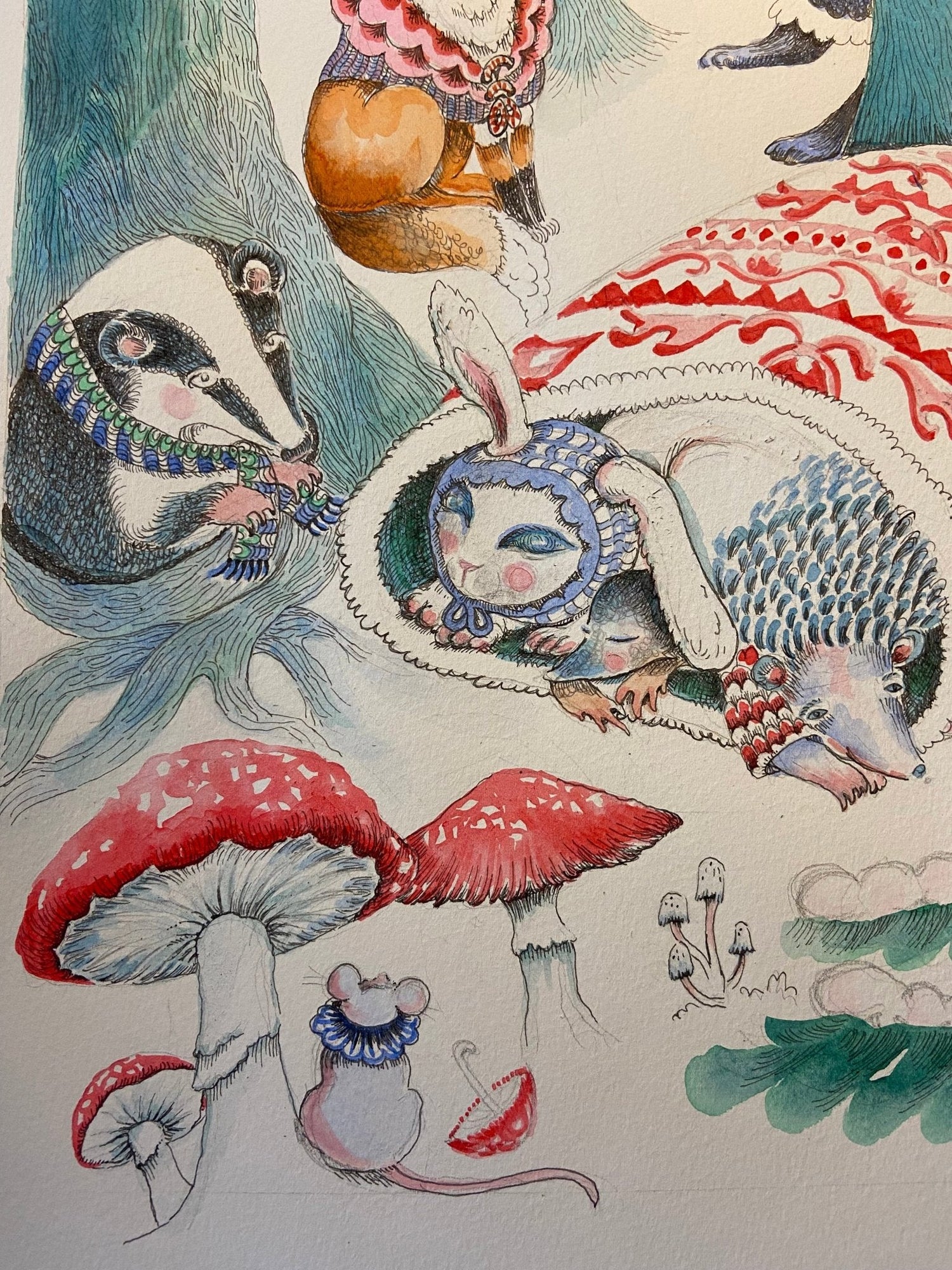 The Mitten Poster