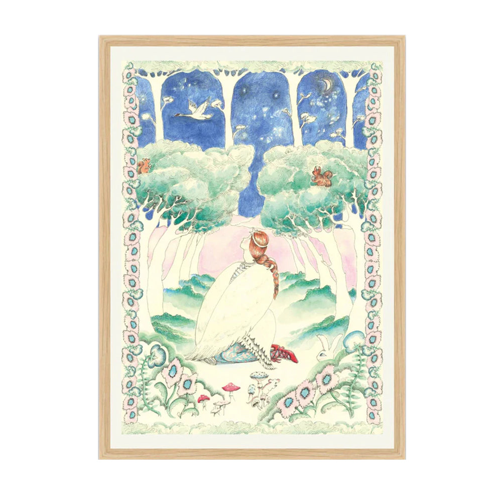 Wild Swans Fine Art Print