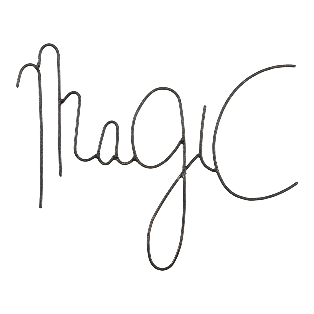 Magic Wire Word Black
