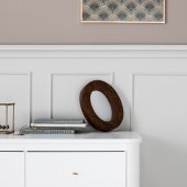 Wood Nursery Dresser 6 Drawers White