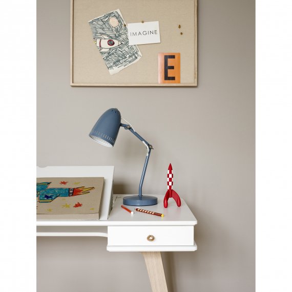 Wood Desk Small White Oak