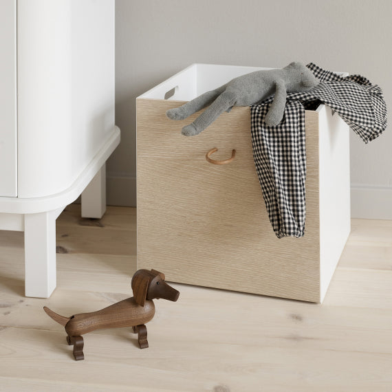 Wood Shelving Unit Horizontal Base 3x5