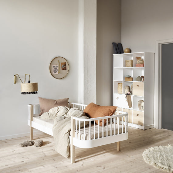 Wood Shelving Unit Horizontal Base 3x5