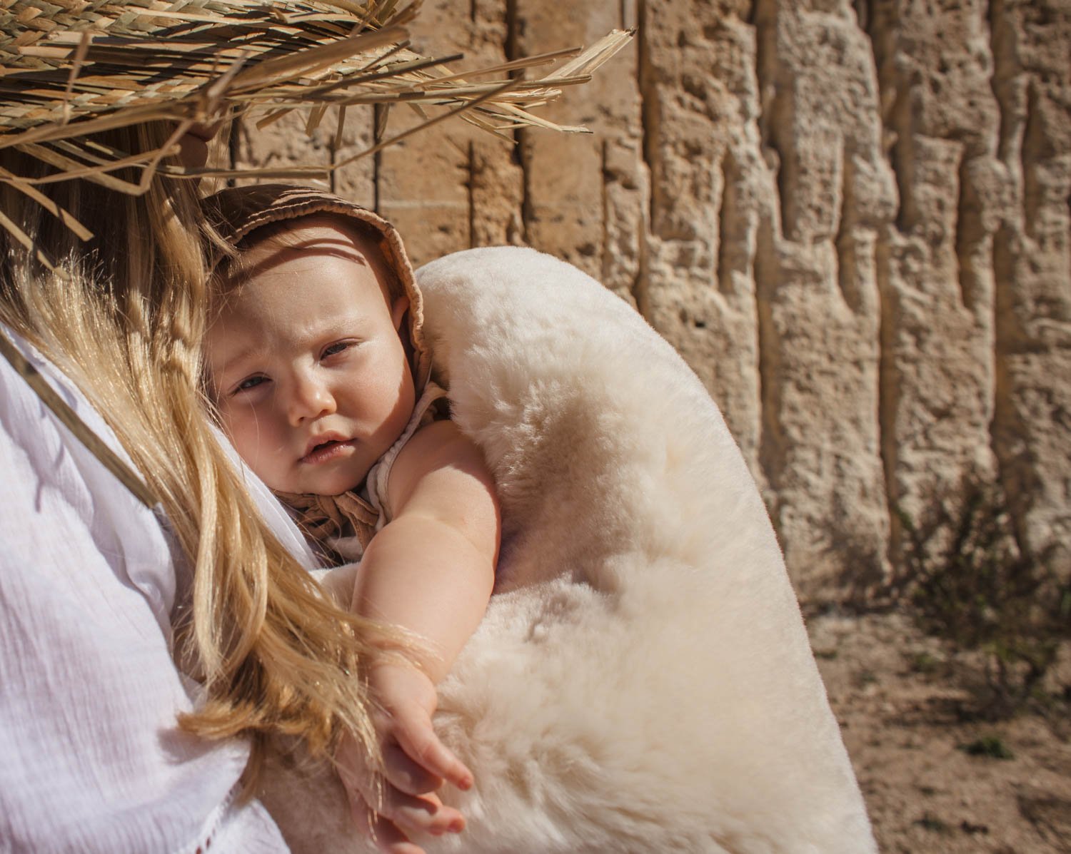 Sheepskin Wrigglemat Milk