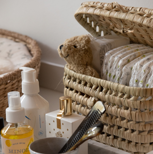 Basket With Lid - Set of 3