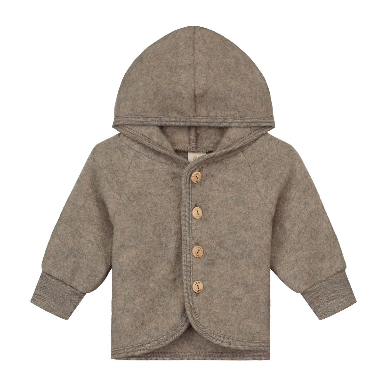 Engel Natur Wool Jacket Walnut Archive Store Brown Baby Jacket