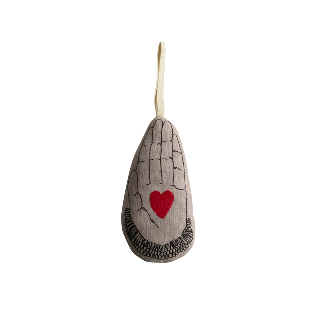 Heart in Hand Ornament