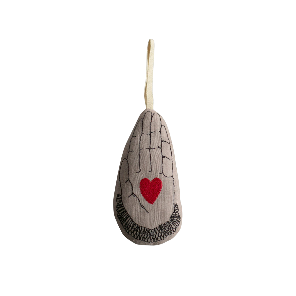 Heart in Hand Ornament